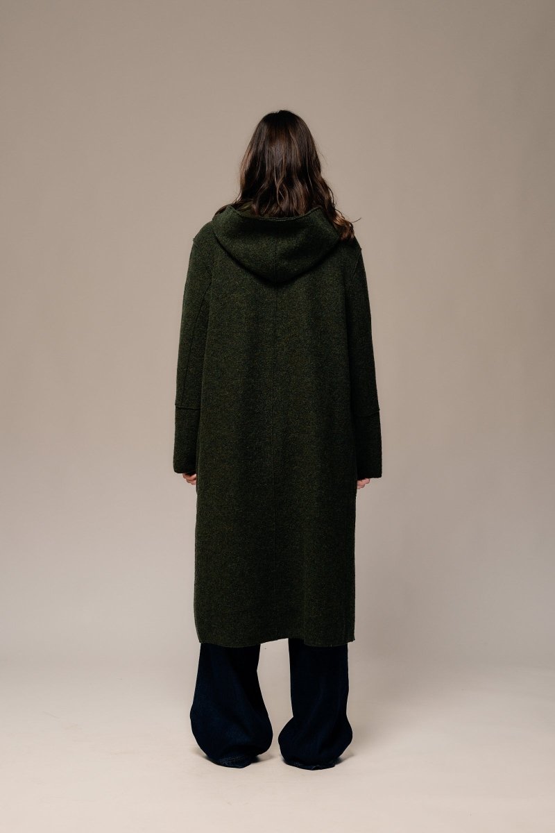 Manteau long à capuche FORTUNE - Mat de Misaine