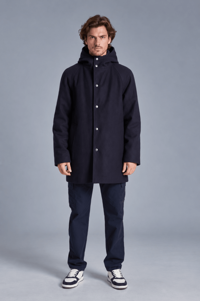 Manteau long à capuche HALARIS - Mat de Misaine