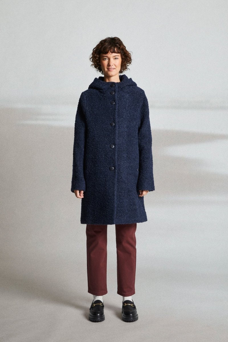 Manteau mi - long à capuche FRISQUET - Mat de Misaine