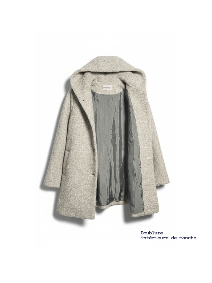 Manteau mi - long à capuche FRISQUET - Mat de Misaine