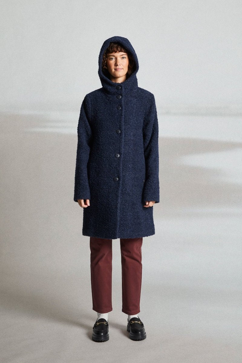 Manteau mi - long à capuche FRISQUET - Mat de Misaine