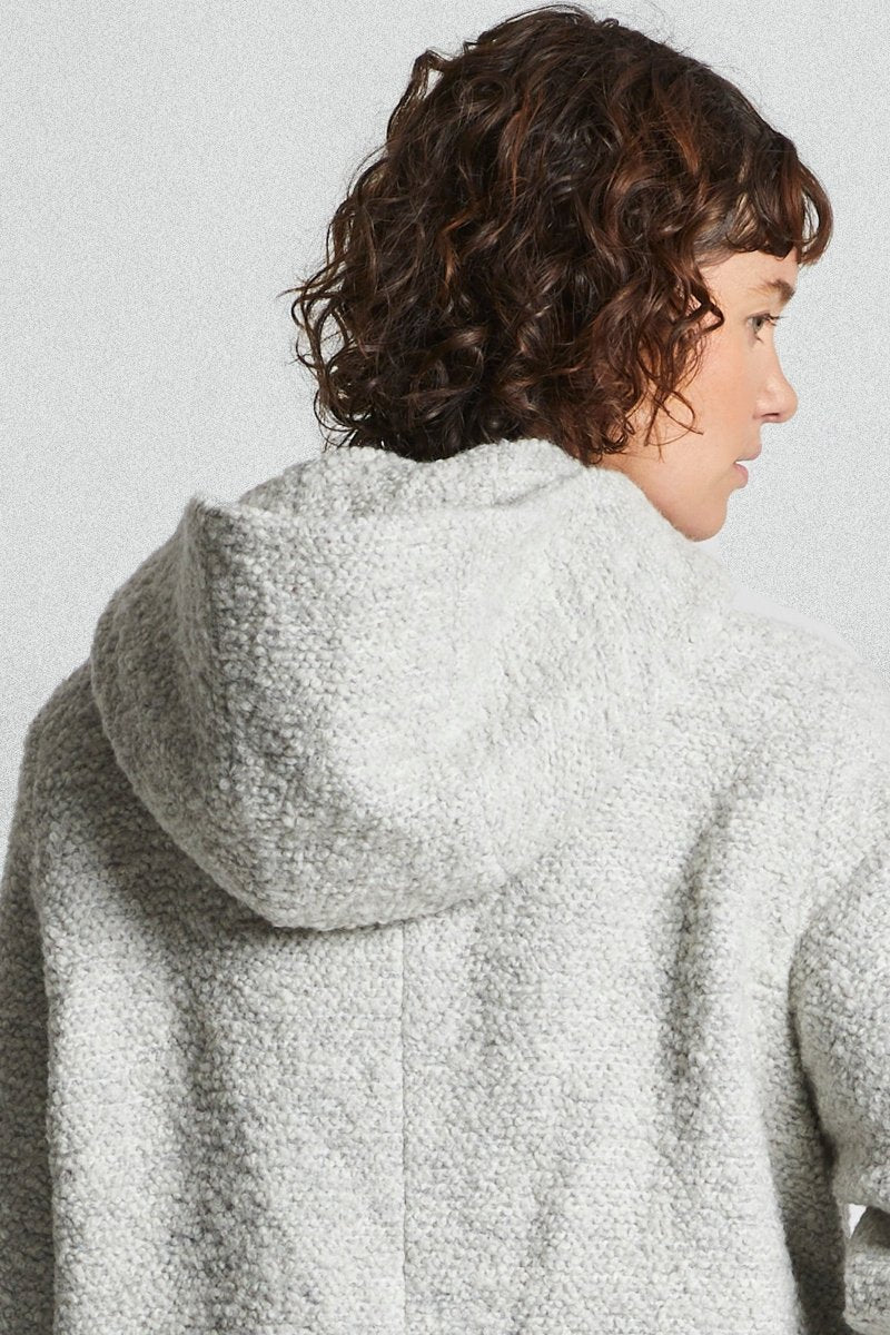 Manteau mi - long à capuche FRISQUET - Mat de Misaine