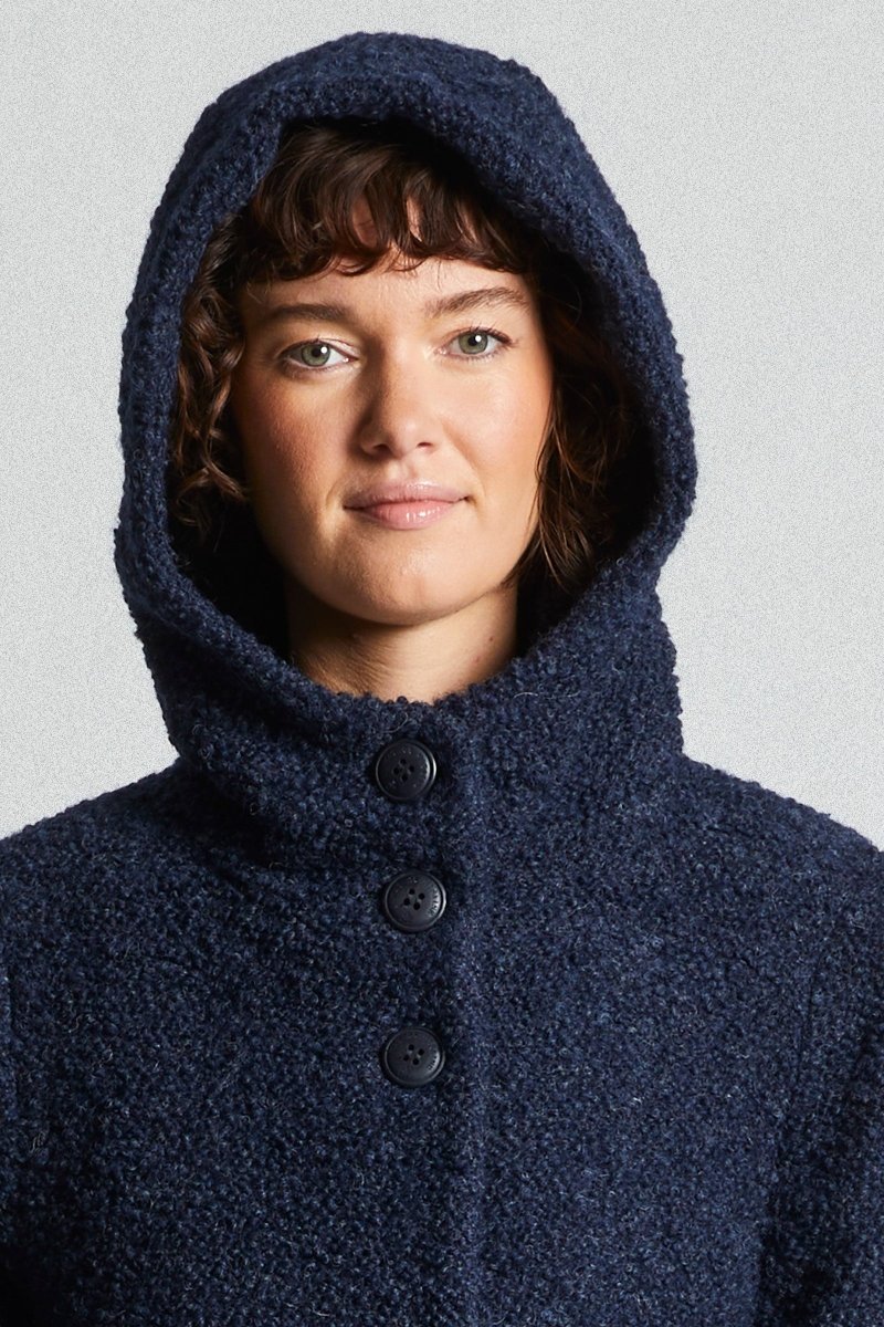 Manteau mi - long à capuche FRISQUET - Mat de Misaine