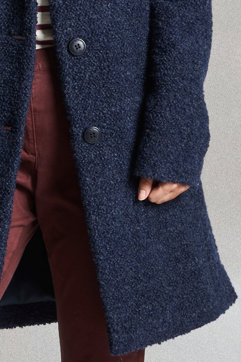 Manteau mi - long à capuche FRISQUET - Mat de Misaine