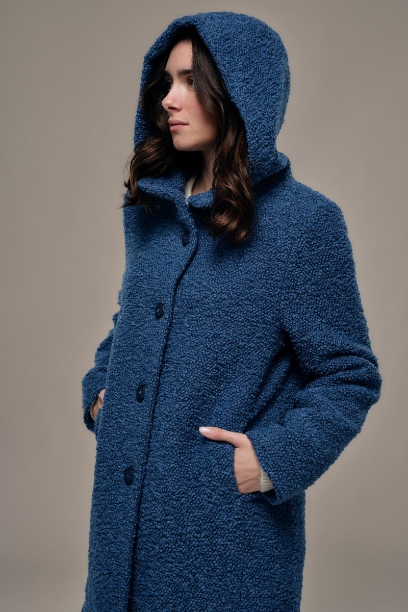 Manteau mi-long à capuche FRISQUET - Mat de Misaine