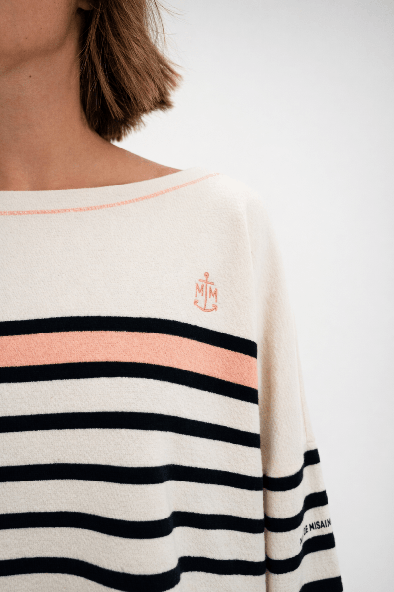 Marinière avec rayure placée MAKI - Mat de Misaine