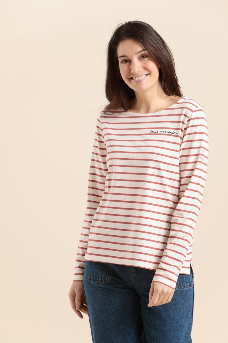 mariniere manches longues femme coton - Mat de Misaine