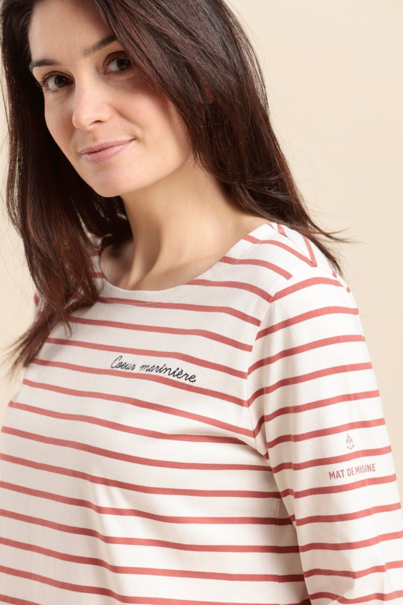 mariniere manches longues femme coton - Mat de Misaine
