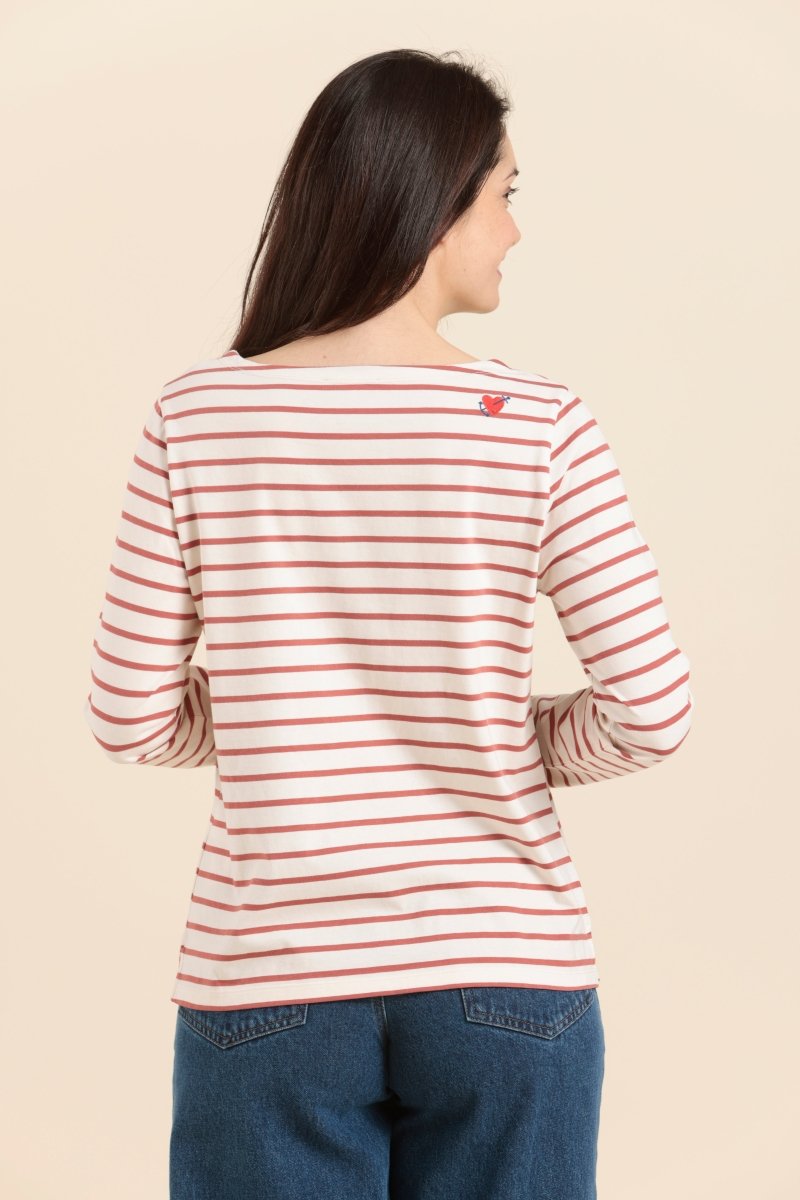 mariniere manches longues femme coton - Mat de Misaine