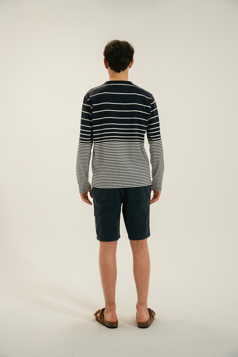 Marinière rayures illusion MYRE - Mat de Misaine