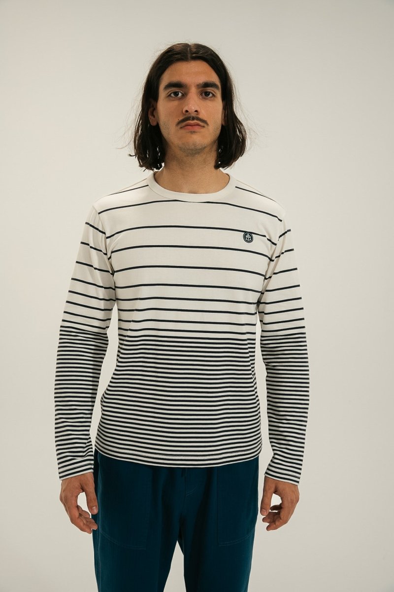Marinière rayures illusion MYRE - Mat de Misaine
