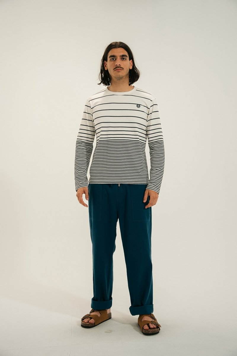Marinière rayures illusion MYRE - Mat de Misaine