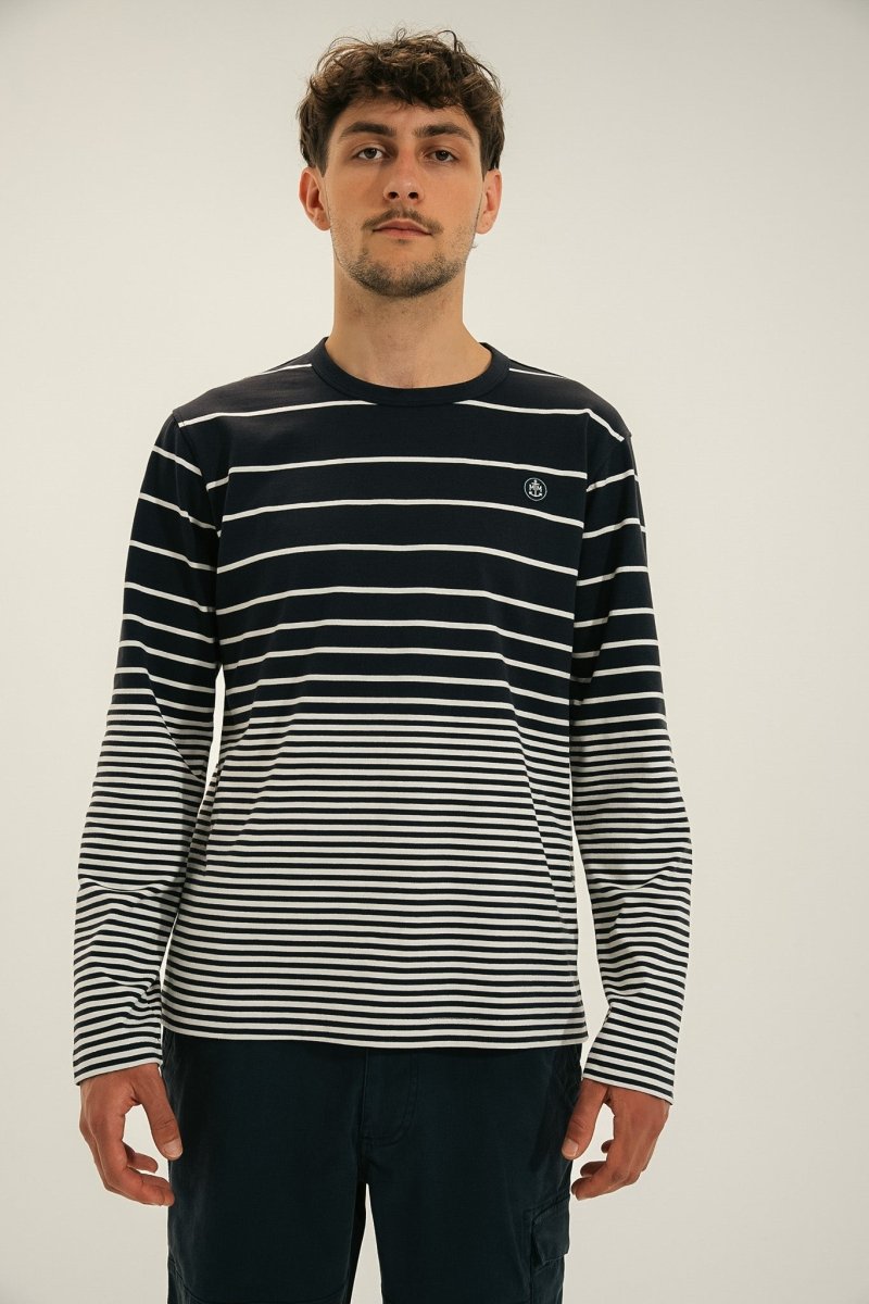 Marinière rayures illusion MYRE - Mat de Misaine