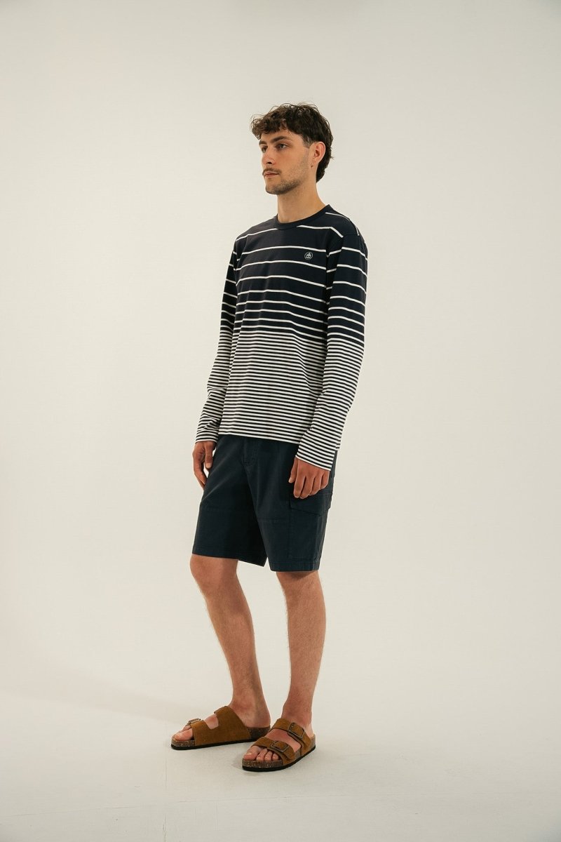 Marinière rayures illusion MYRE - Mat de Misaine