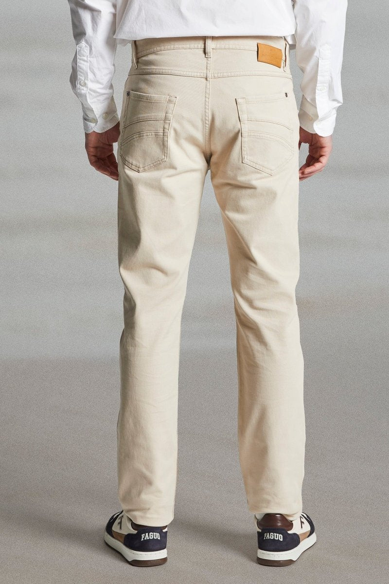 Pantalon 5 poches PAVOISY - Mat de Misaine