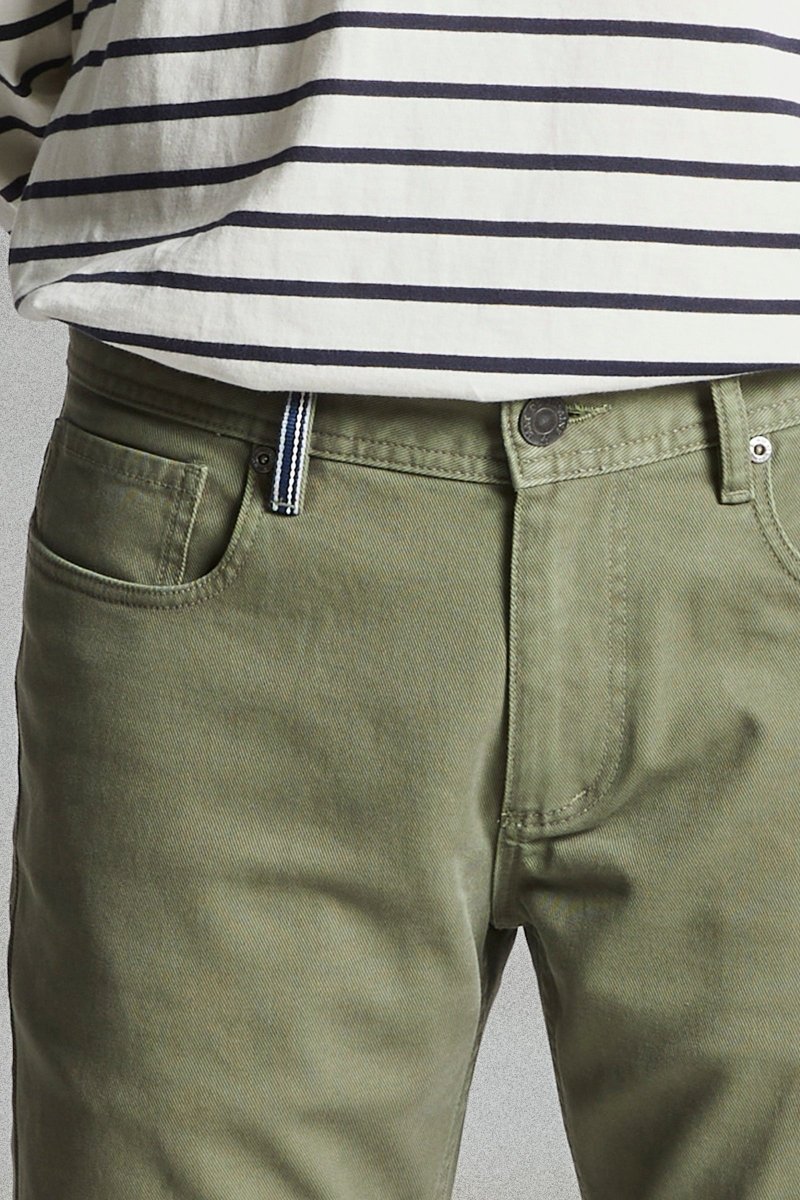 Pantalon 5 poches PAVOISY - Mat de Misaine