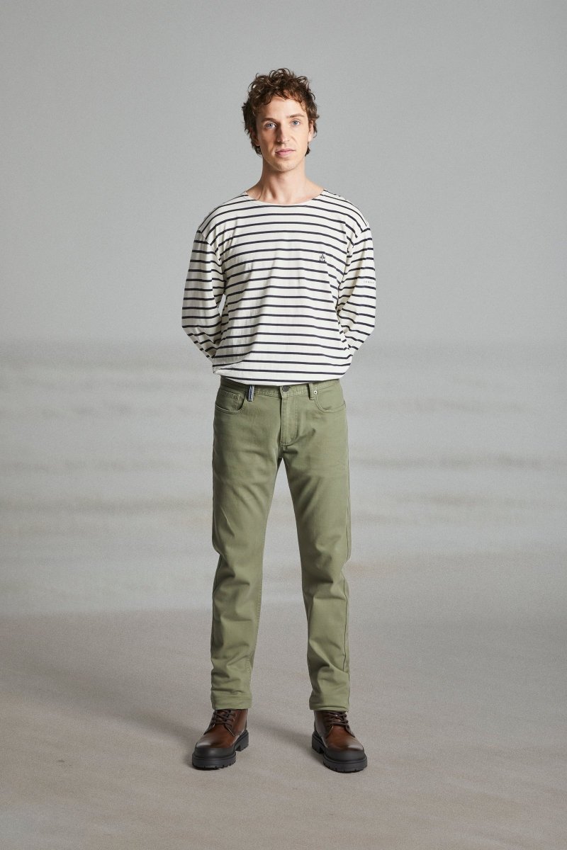Pantalon 5 poches PAVOISY - Mat de Misaine