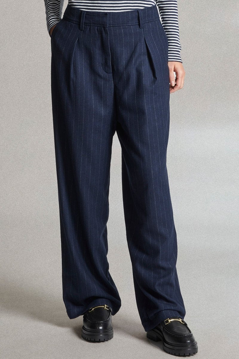 Pantalon à fines rayures PECHEUR - Mat de Misaine
