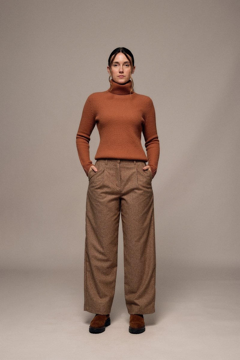 Pantalon chiné PLAGNE - Mat de Misaine