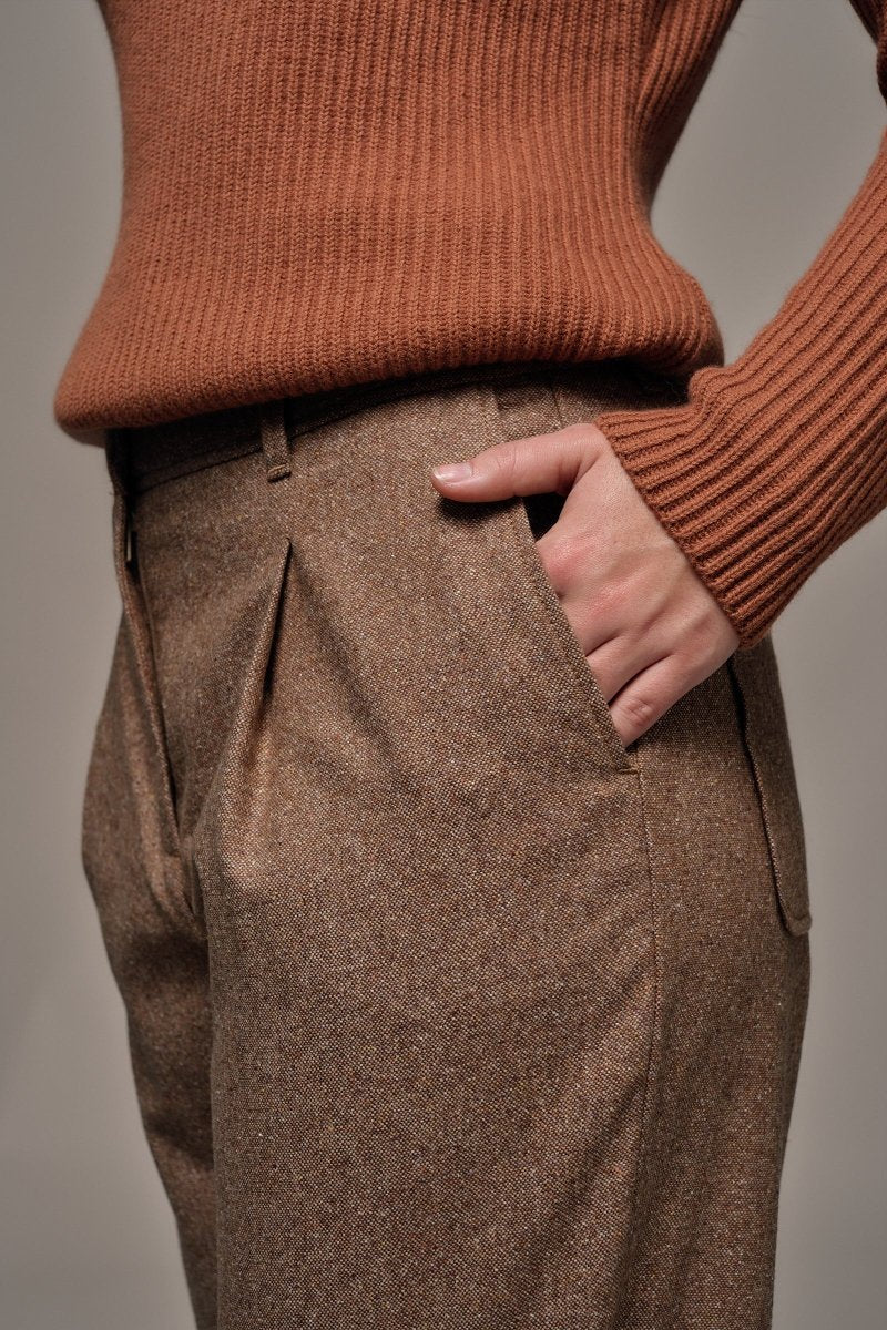 Pantalon chiné PLAGNE - Mat de Misaine