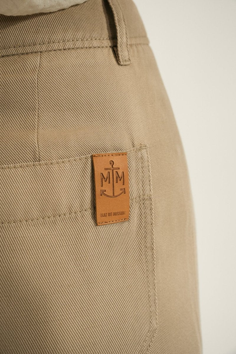 Pantalon droit en lyocelle PANAMA - Mat de Misaine
