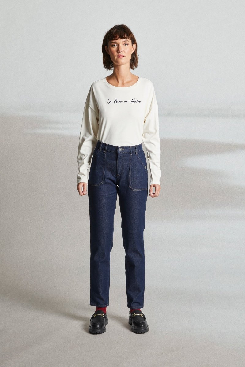 Pantalon en denim PIMOR - Mat de Misaine