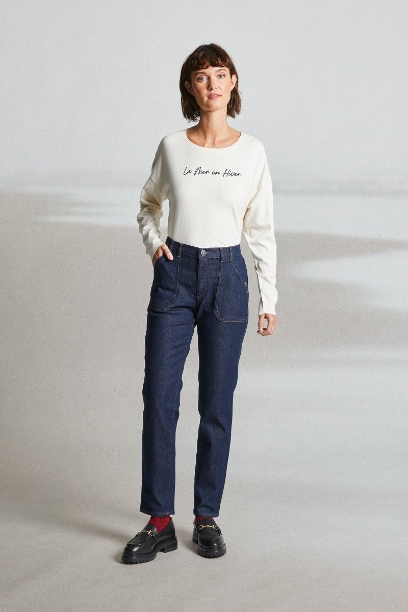 Pantalon en denim PIMOR - Mat de Misaine