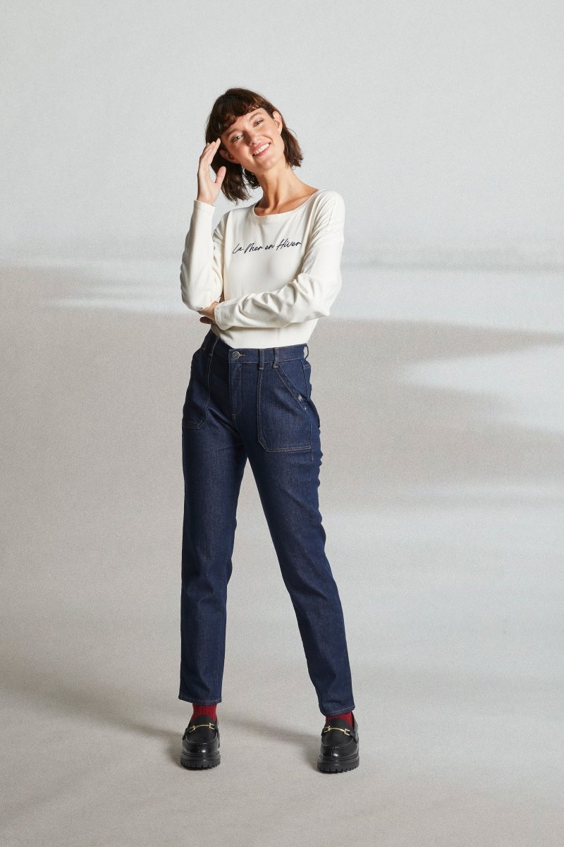 Pantalon en denim PIMOR - Mat de Misaine