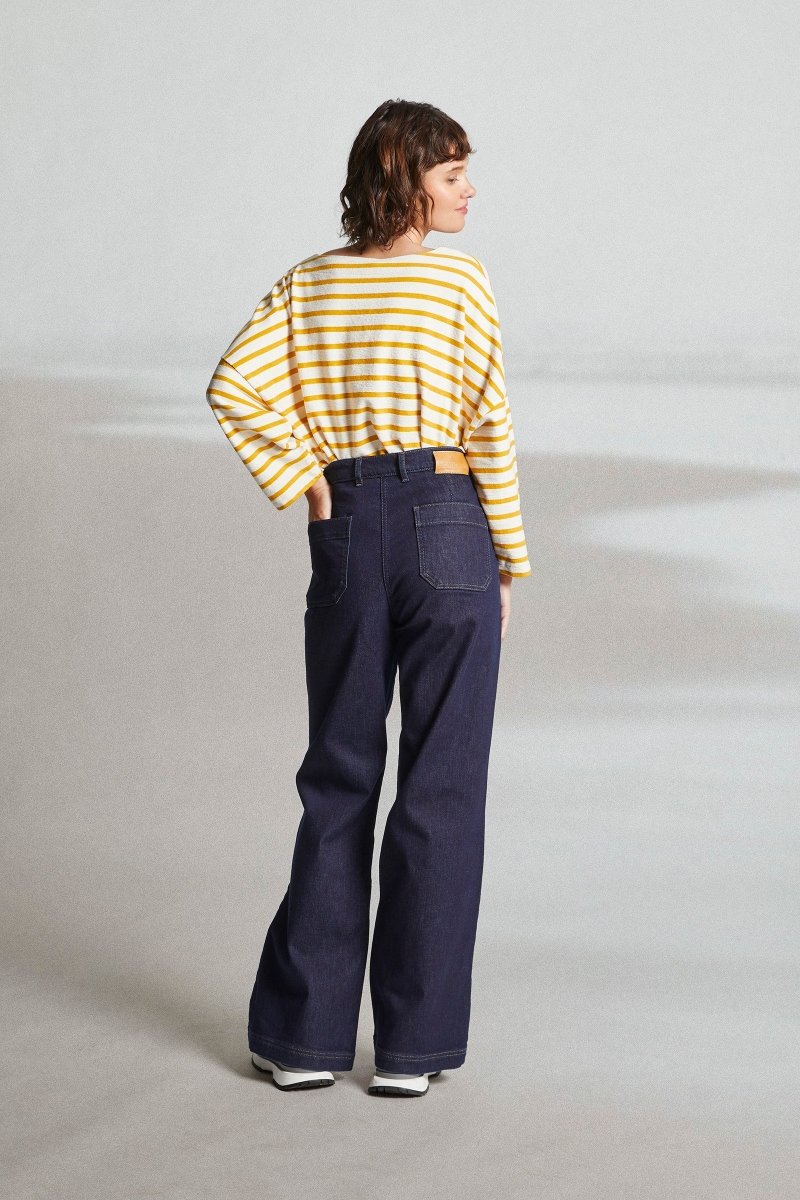Pantalon en denim PLOUESCAT - Mat de Misaine