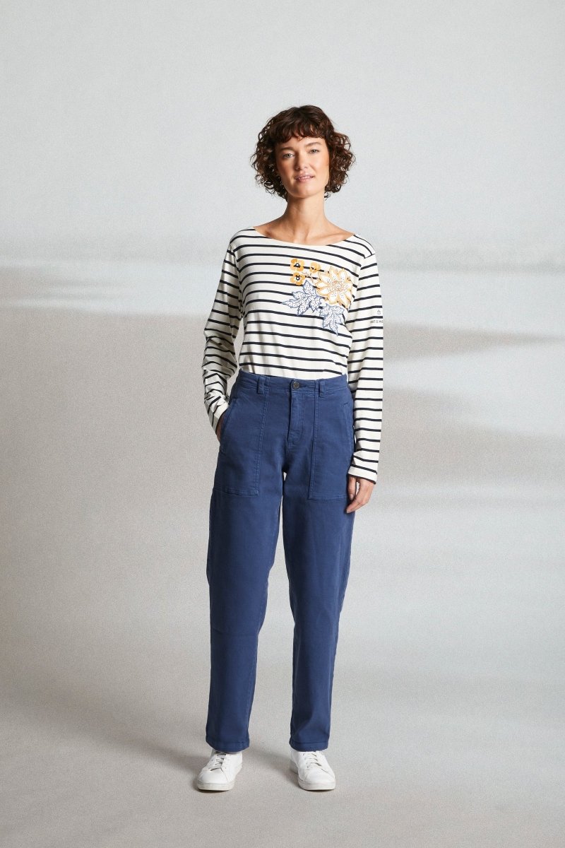 Pantalon en denim stretch PILOTE - Mat de Misaine