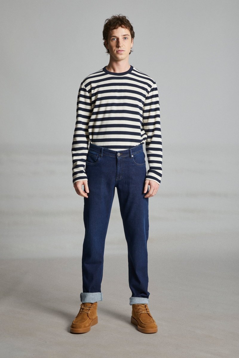 Pantalon en jeans PAVOISY - Mat de Misaine