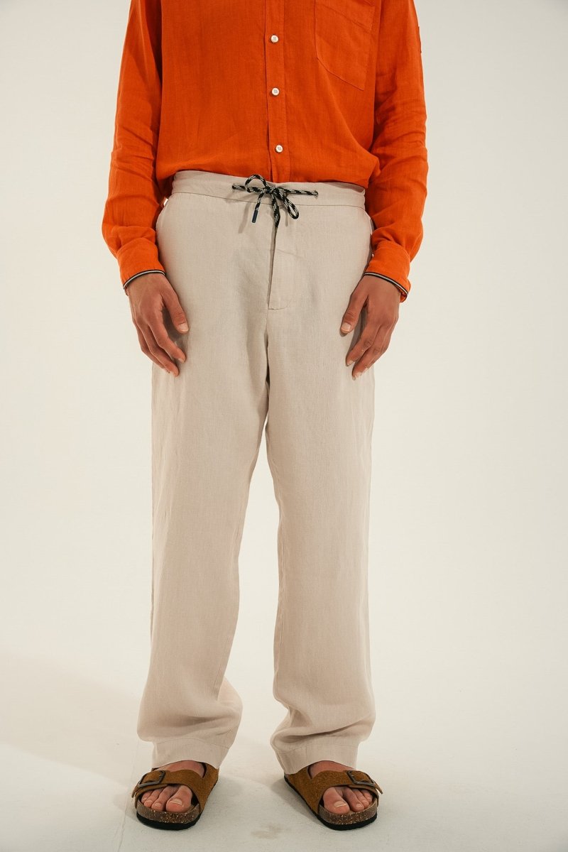 Pantalon en lin PERNA. - Mat de Misaine