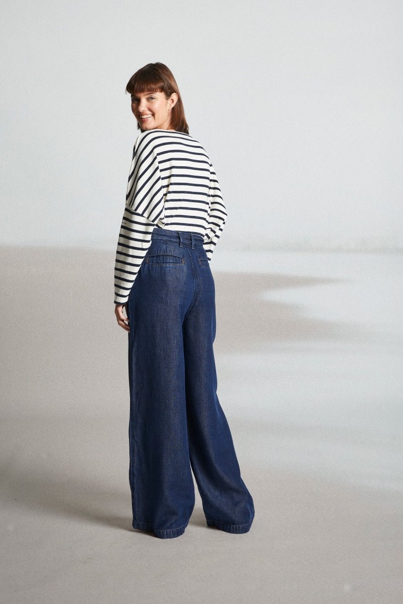 Pantalon en lyocell PERROS - Mat de Misaine