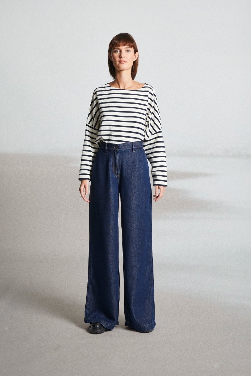 Pantalon en lyocell PERROS - Mat de Misaine