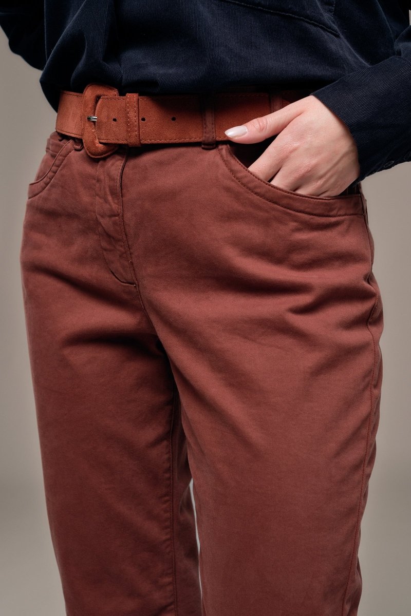 Pantalon en satin PIRIOU. - Mat de Misaine