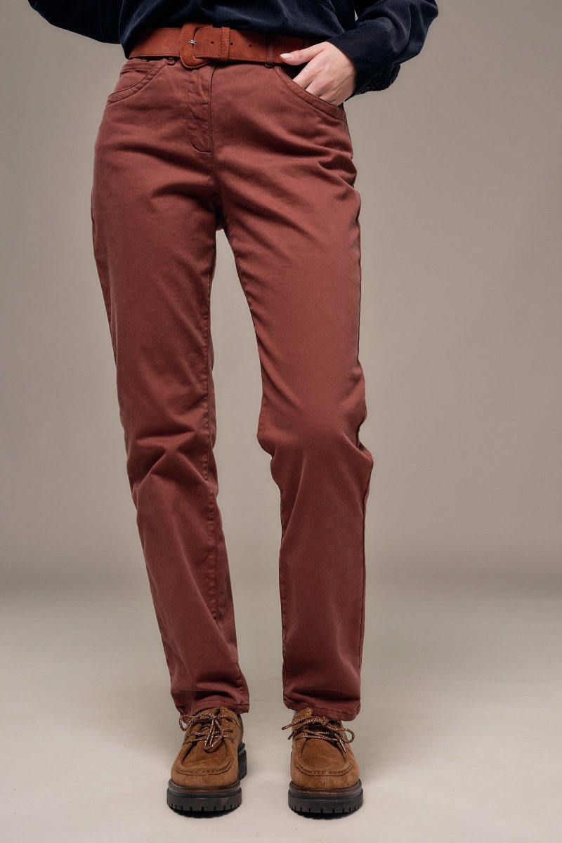 Pantalon en satin PIRIOU. - Mat de Misaine