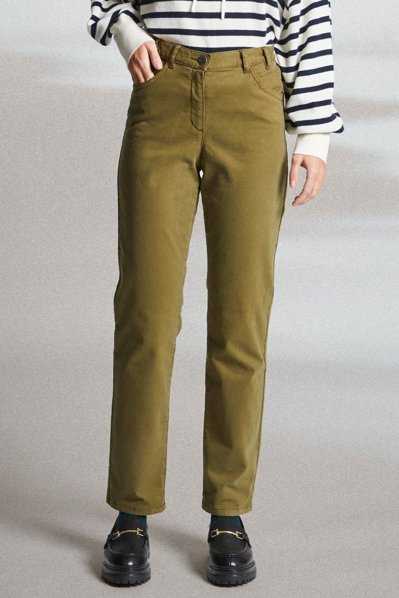 Pantalon en satin PIRIOU - Mat de Misaine