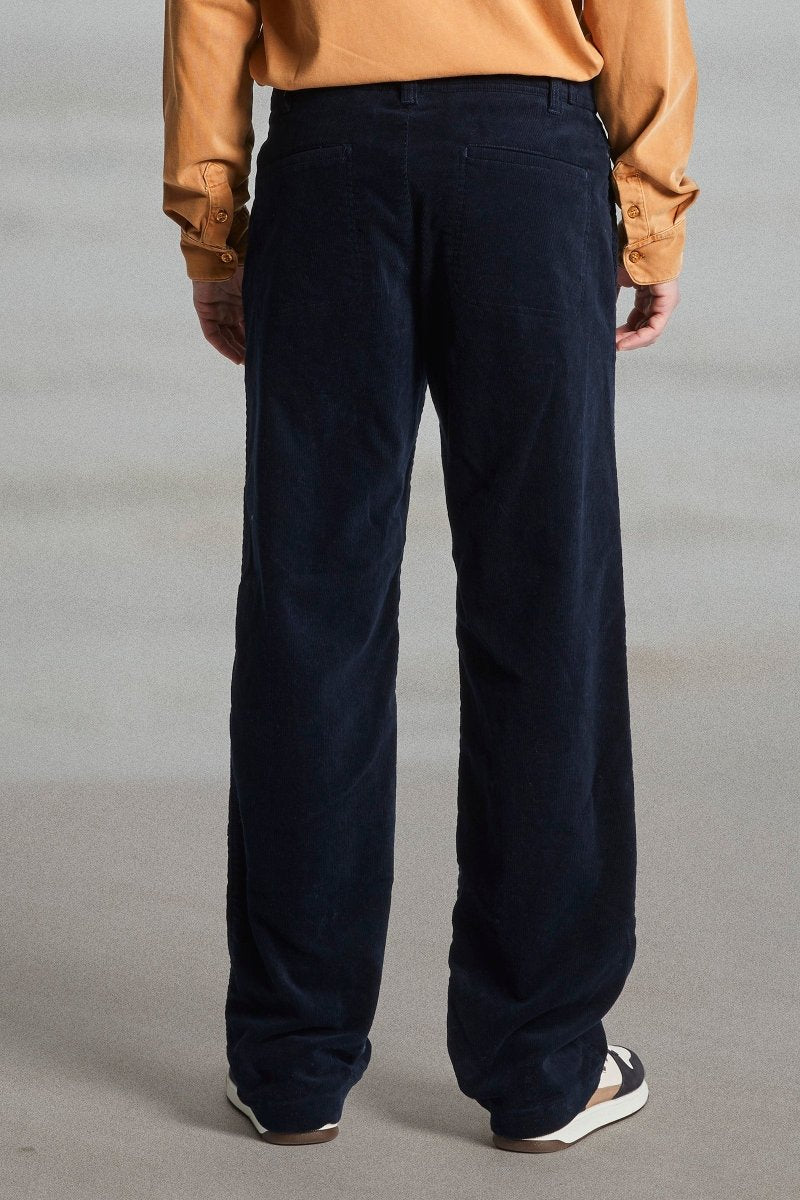 Pantalon en velours avec découpe de renfort PAUZOK - Mat de Misaine
