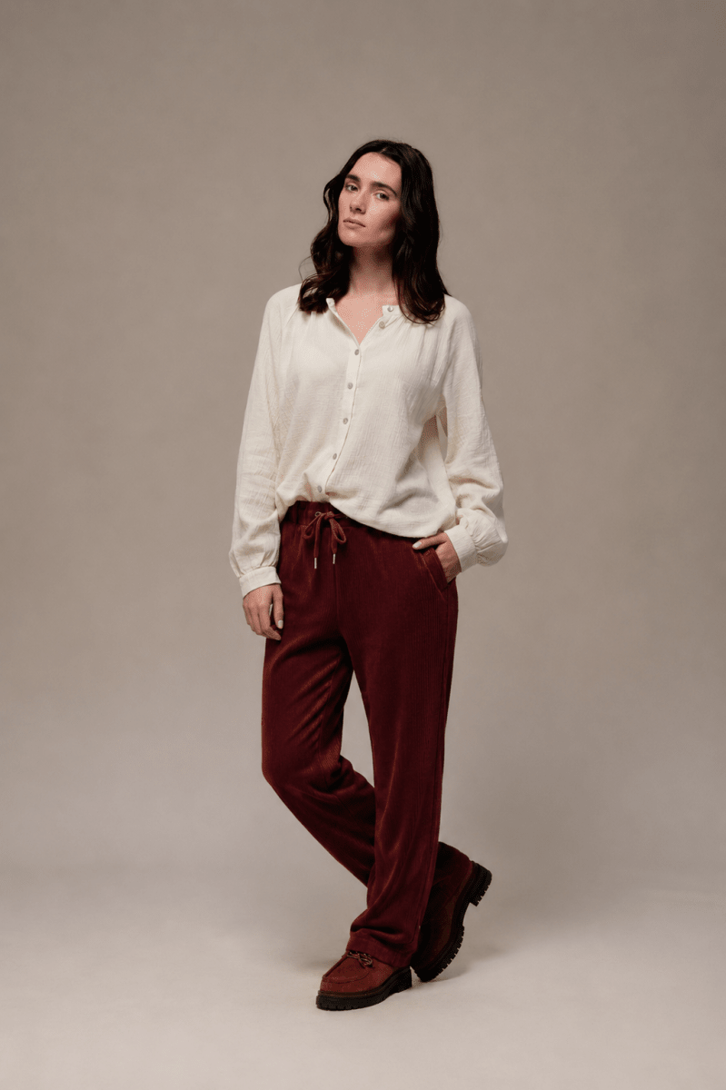 Pantalon en velours PAGAIE - Mat de Misaine