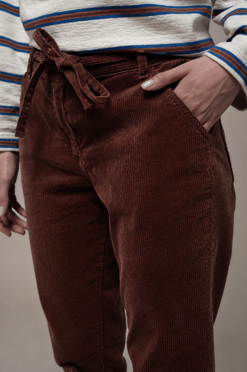 Pantalon en velours PLESTIN. - Mat de Misaine