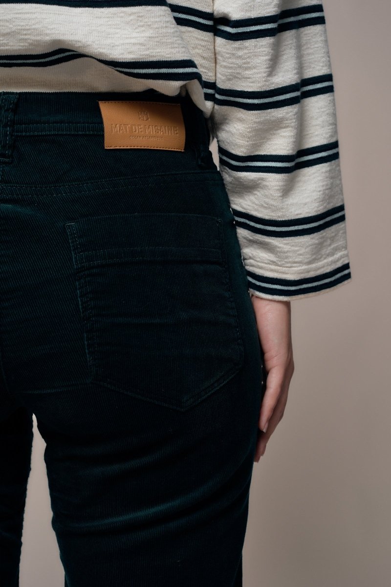 Pantalon en velours PLESTIN. - Mat de Misaine