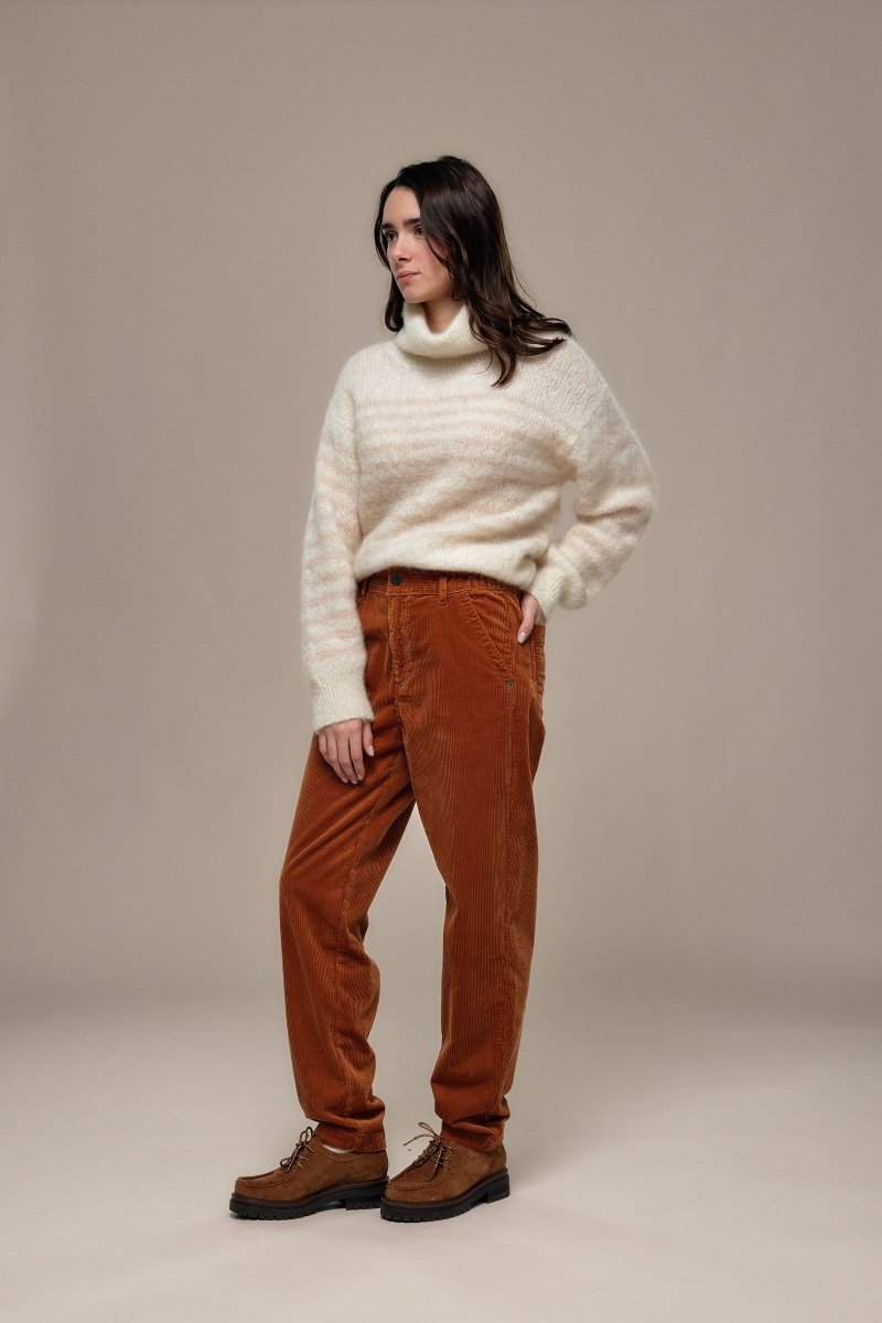 Pantalon en velours PRONY. - Mat de Misaine