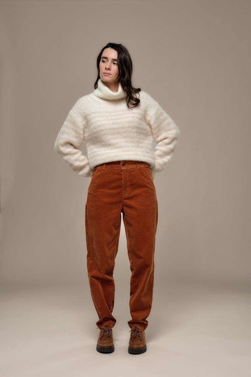 Pantalon en velours PRONY. - Mat de Misaine