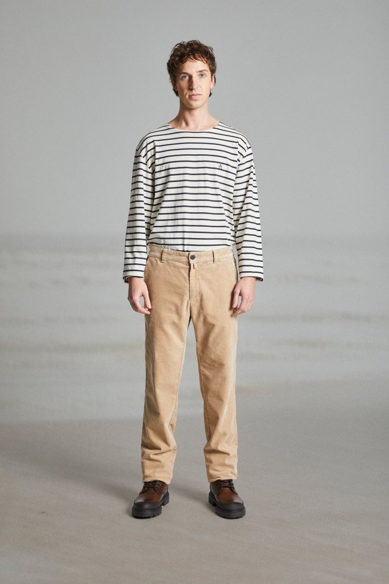 Pantalon en velours taille élastiquée TRANSAT - Mat de Misaine
