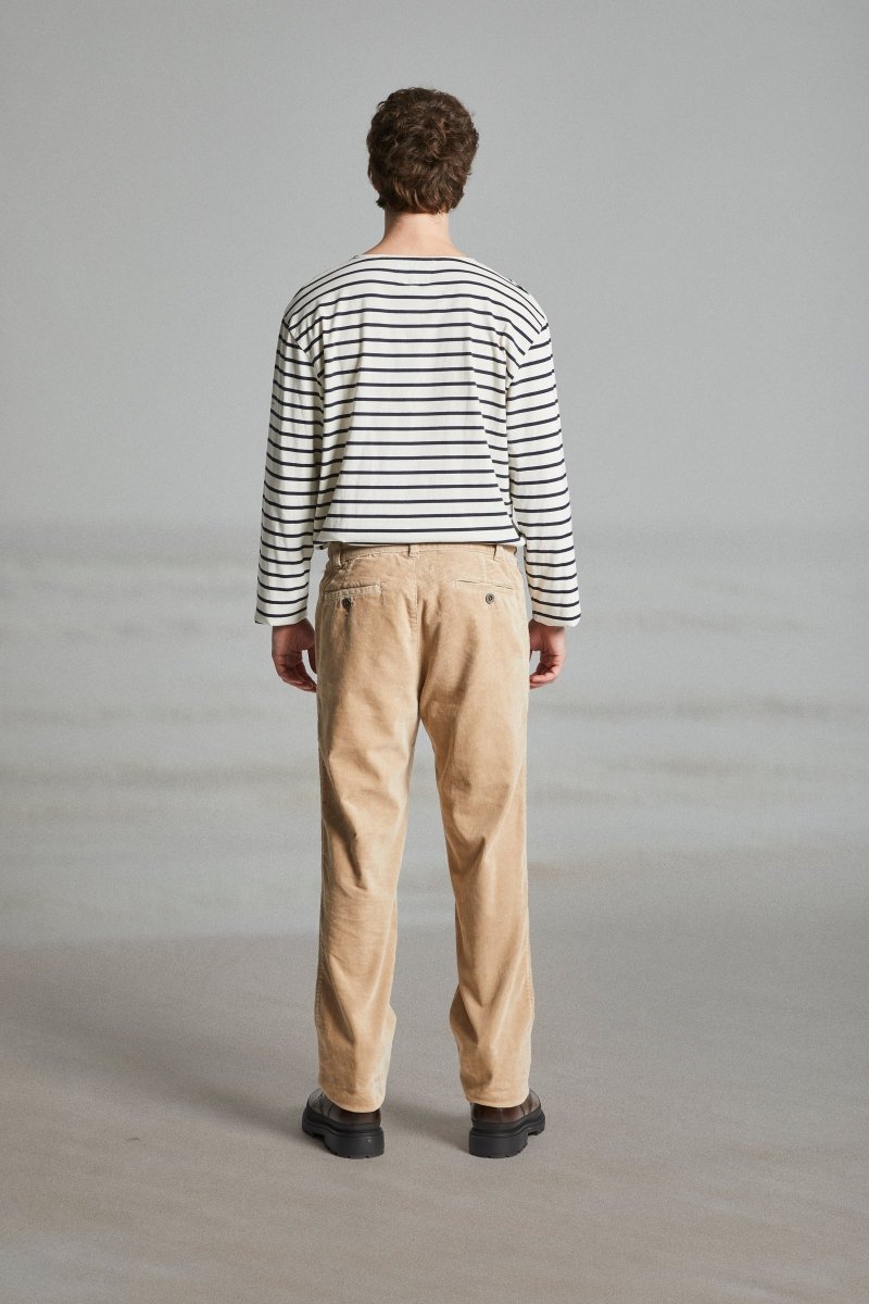 Pantalon en velours taille élastiquée TRANSAT - Mat de Misaine