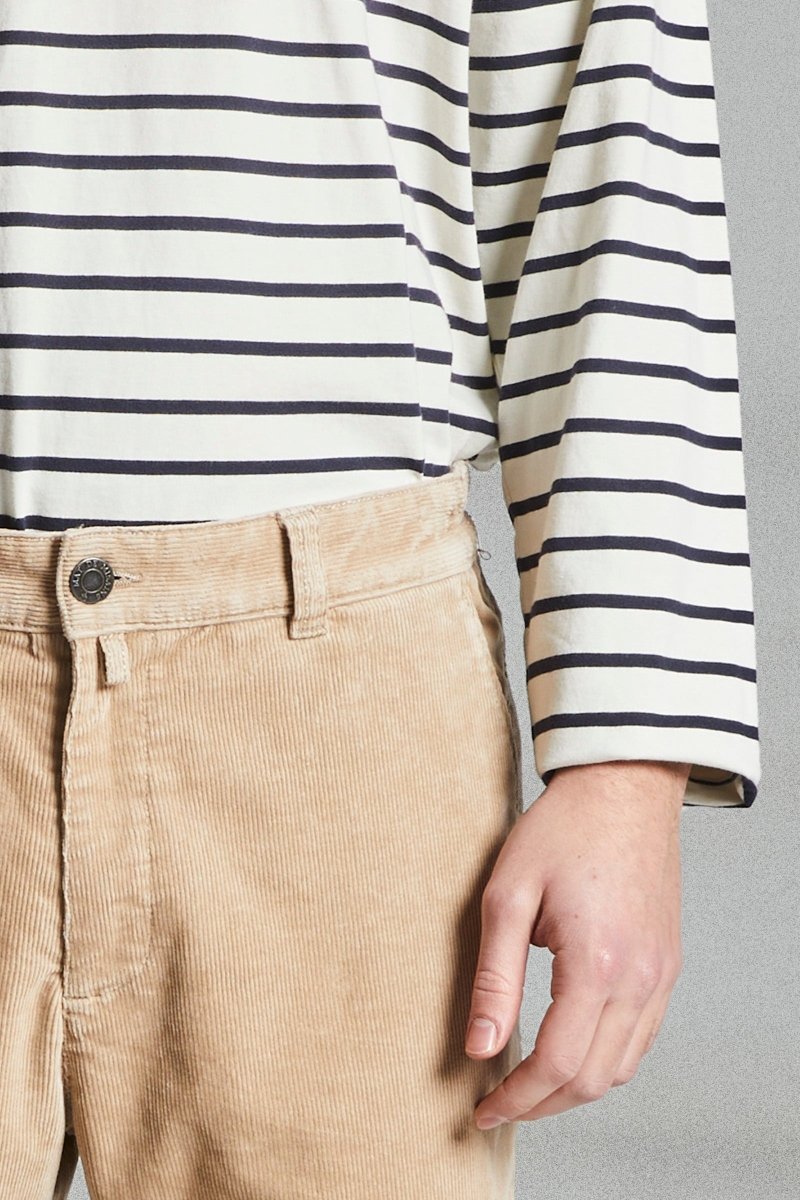 Pantalon en velours taille élastiquée TRANSAT - Mat de Misaine