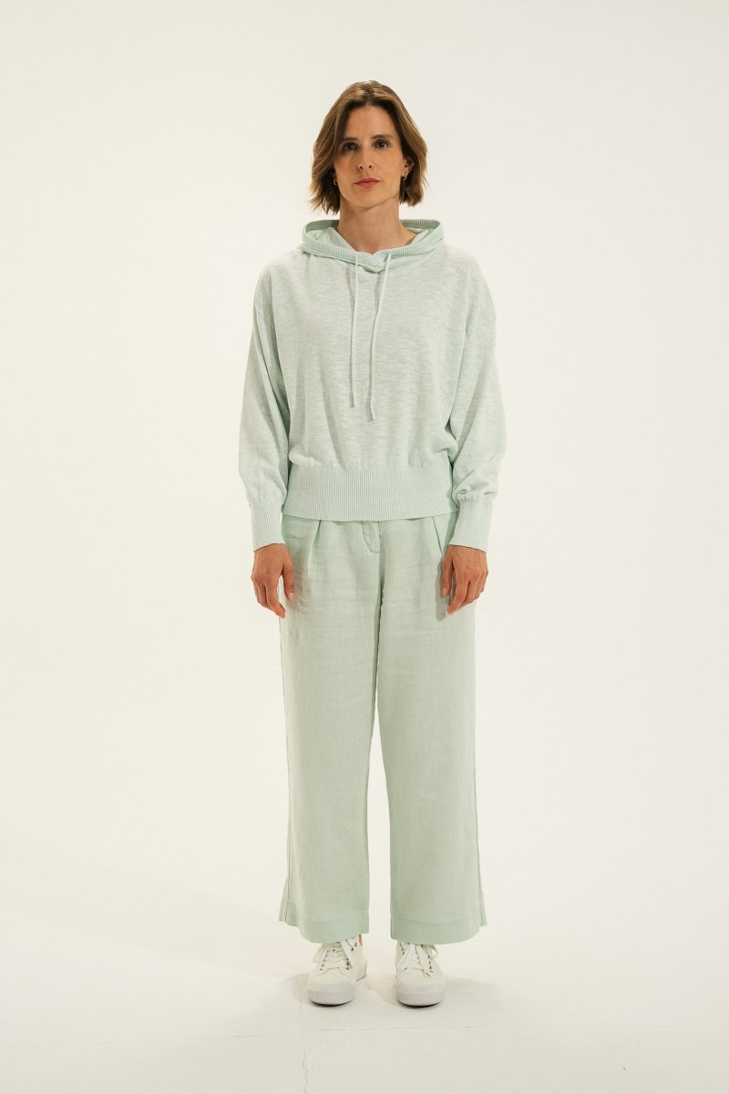 Pantalon large en lin PYLOS - Mat de Misaine