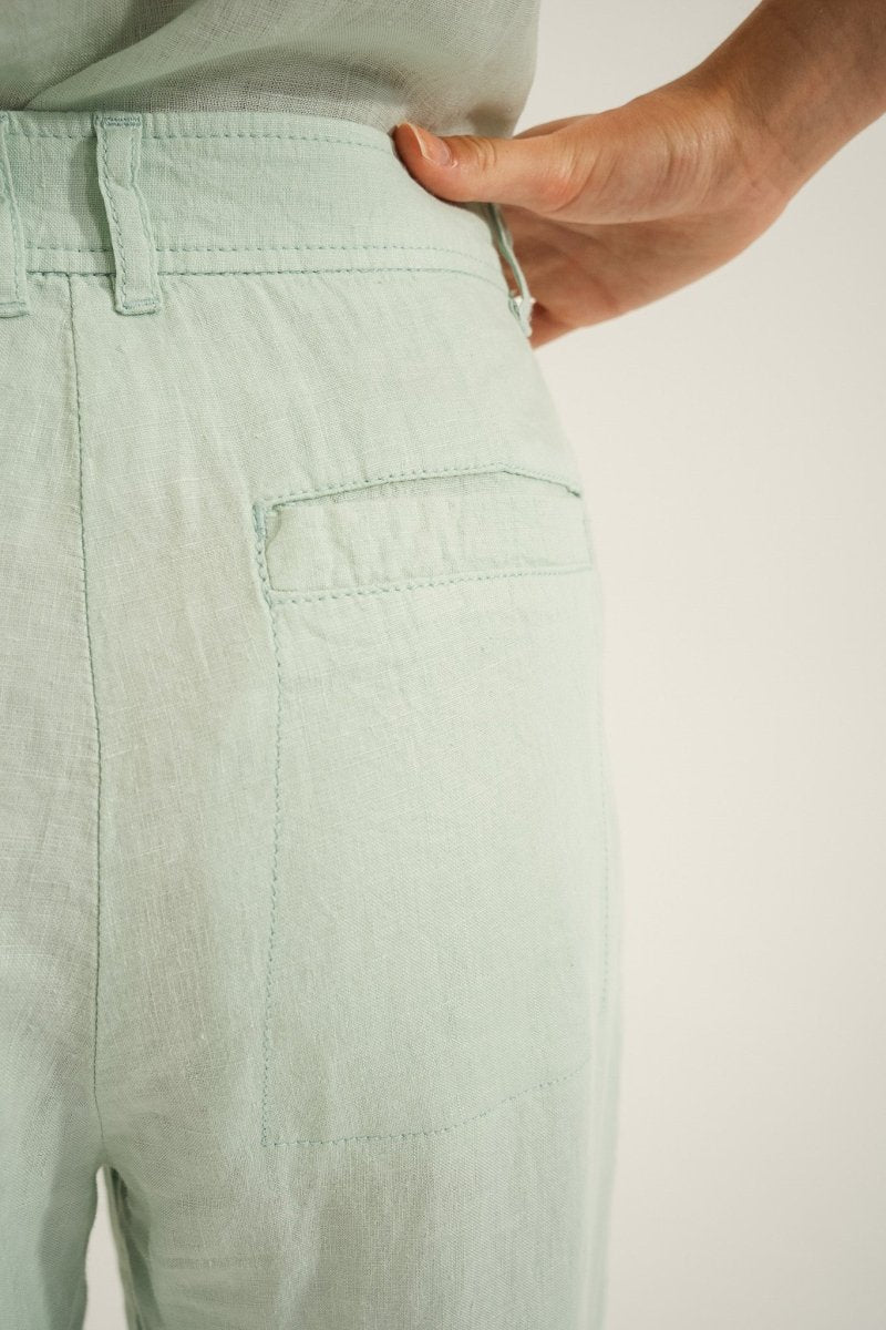 Pantalon large en lin PYLOS - Mat de Misaine