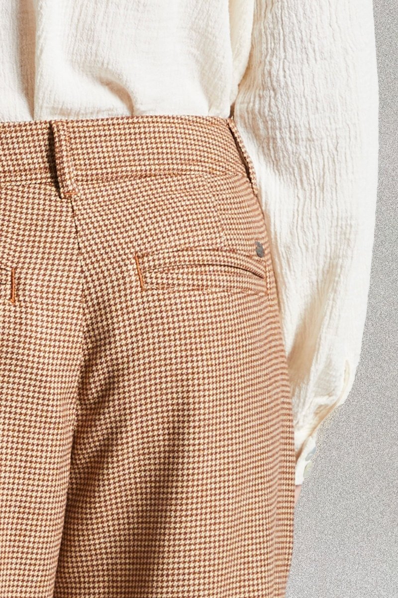 Pantalon pied de poule PAVILLON - Mat de Misaine