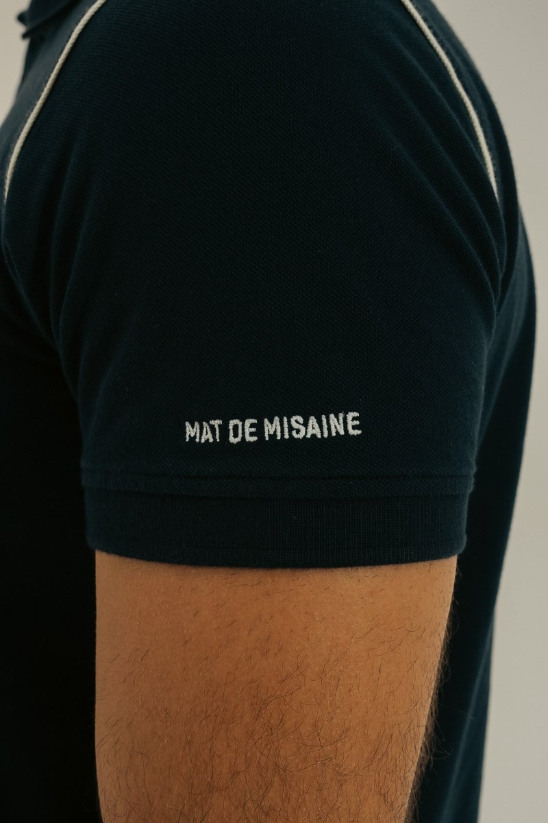 Polo maille piquée broderie poitrine MORSE - Mat de Misaine